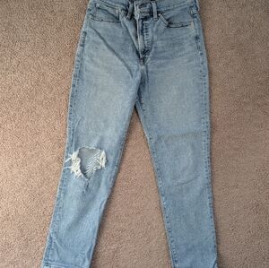 Madewell Perfect vintage Distressed Jeans